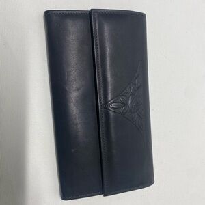Vintage Rolf's Elegant Black Leather Wallet